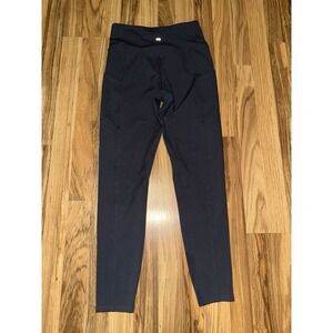 Fabletics High-Waisted Gray‎ Leggings BNWOT Size Tag Cut Measurements In Pics